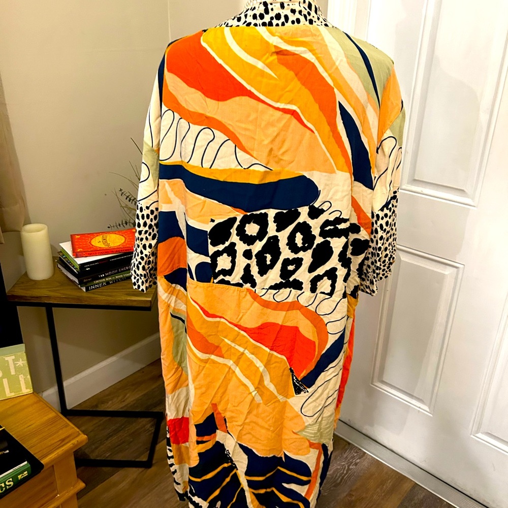 Retro cover up / light weight duster